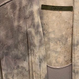 Enza Costa Silk Jersey Jumpsuit + Kimono Set